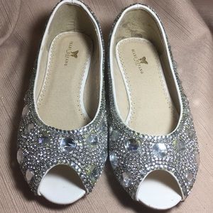 Marc Defang bling bedazzle rhinestone shoes